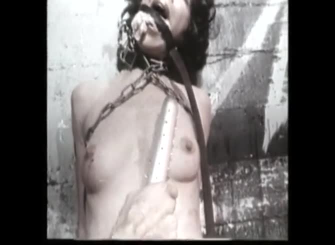 Video :Lady got into a torture chamber and got punished